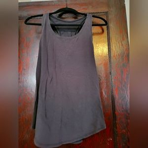 Lululemon dark grey racer back tee